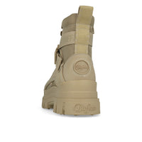 Buffalo Aspha Com1 Bootie Flat Damen Beige